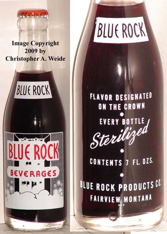 Blue Rock root beer